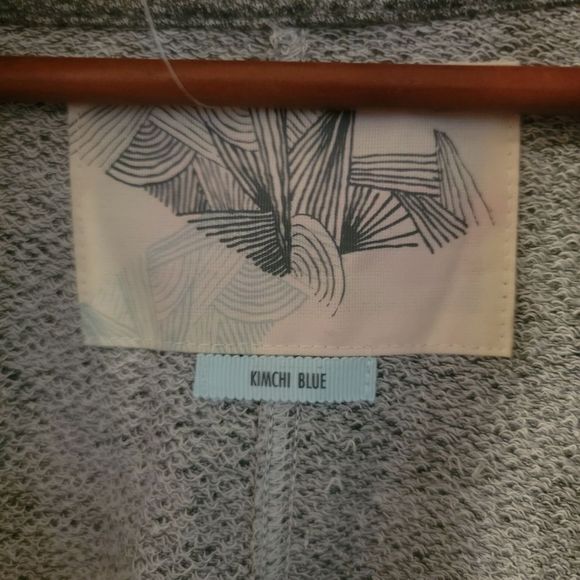 NEW Urban Outfitters•Kimchi Blue Open Waterfall Cotton Cardigan Sweater - Picture 9 of 10